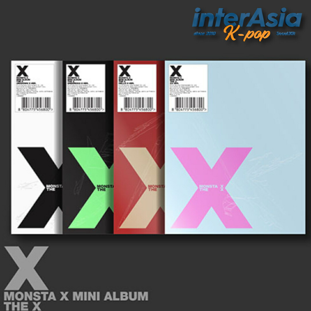 楽天市場】MONSTA X - 13th Mini Album 「THE X」 モンスタエックス