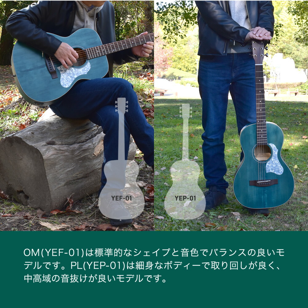 楽天市場】エレアコ S.Yairi YEF-01 / YEP-01 単品(ソフトケース付属