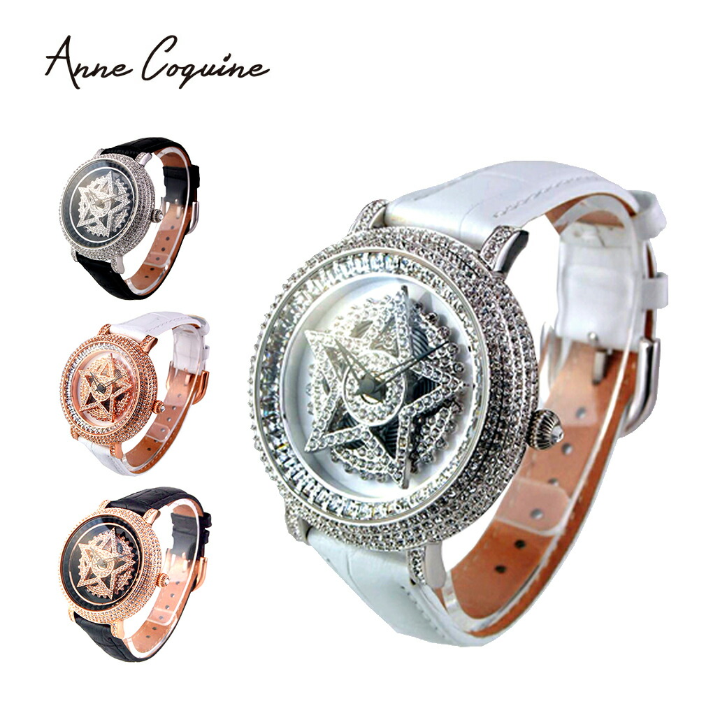 楽天市場】アンコキーヌ Anne Coquine 腕時計 レディース メンズ 時計