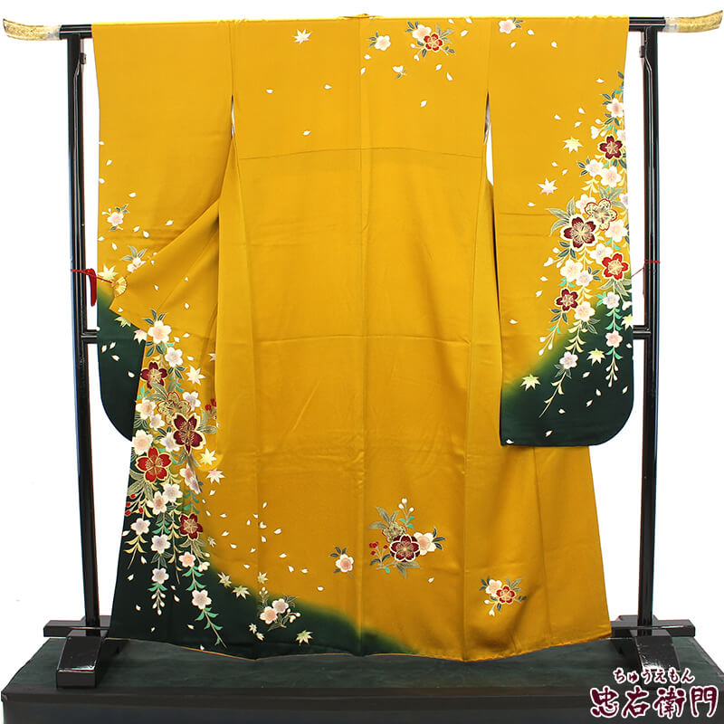 中古】 振袖 成人式 セット 長襦袢 重ね衿 3点セット リサイクル