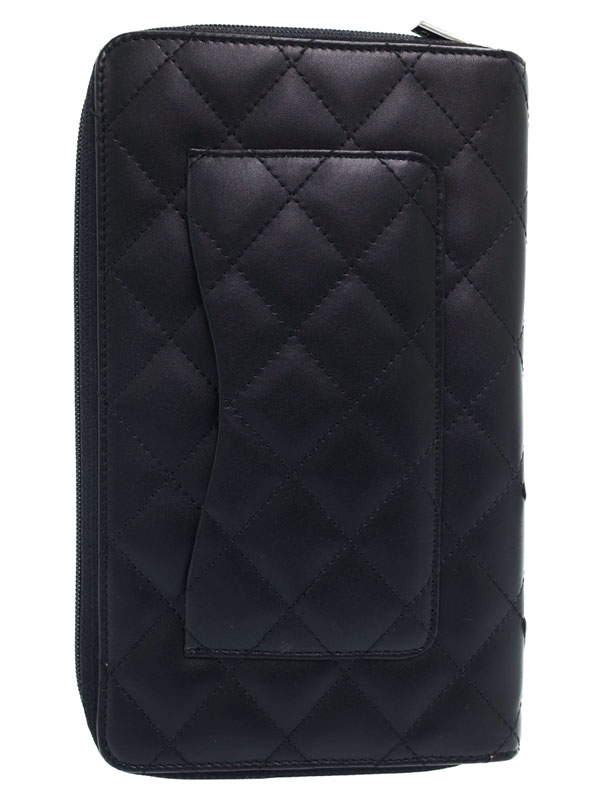 CHANEL】シャネル『カンボンライン ダブルジップ トラベルケース