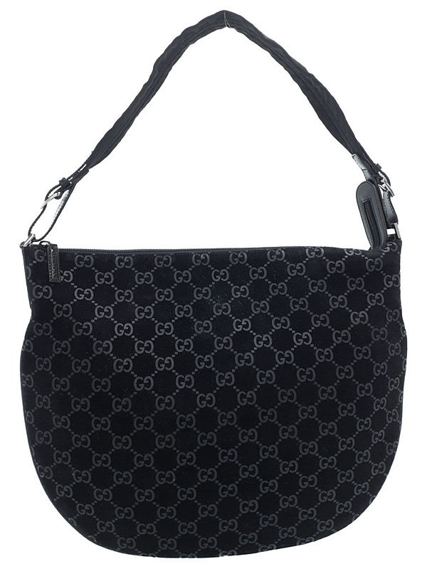 GUCCI】グッチ『スエード ワンハンドル ショルダーバッグ』001・1206