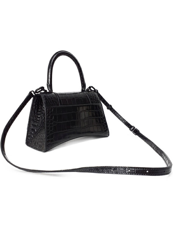 BALENCIAGA】バレンシアガ『クロコ型押し アワーグラス スモール