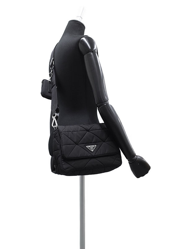 PRADA】プラダ『パデッド Re-Nylon ショルダーバッグ』1BD290