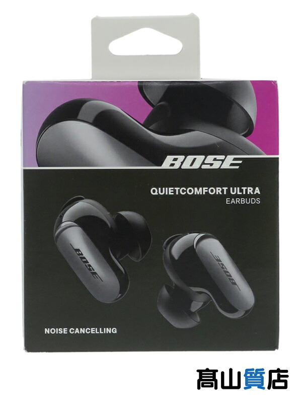 BOSE】【未使用品】ボーズ『Bose QuietComfort Ultra Earbuds ブラック