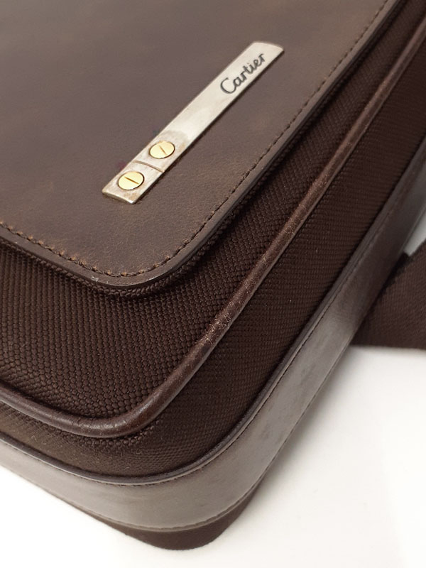 Cartier】カルティエ『サントス メッセンジャーバッグ』メンズ