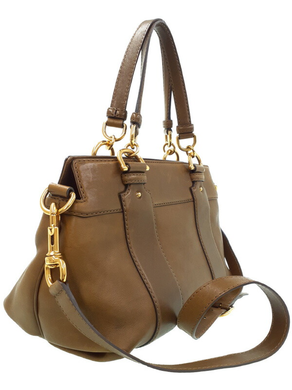 GUCCI】グッチ『レザー 2WAYハンドバッグ』269925 レディース 2WAY