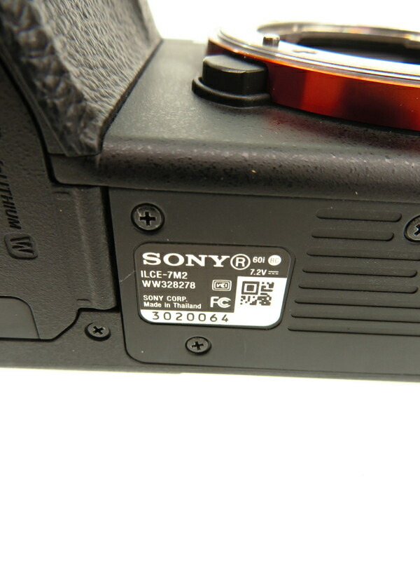 SONY】ソニー『α7II ズームレンズキット』ILCE-7M2K 2430万画素 フル