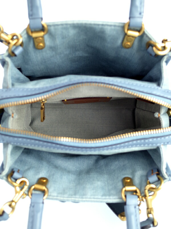 COACH】コーチ『ローグ25 ウィズ ティー ローズ デニム グラブタン