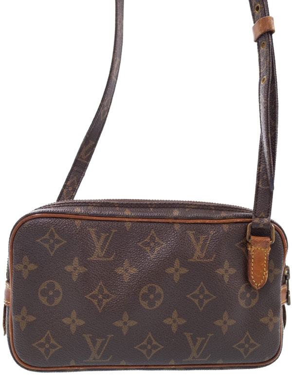 LOUIS VUITTON】ルイヴィトン『モノグラム ポシェット マルリー バンド