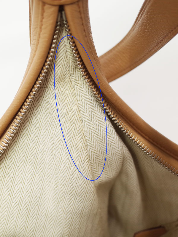 HERMES】【シルバー金具】エルメス『ガオ』L刻印 2008年製 レディース