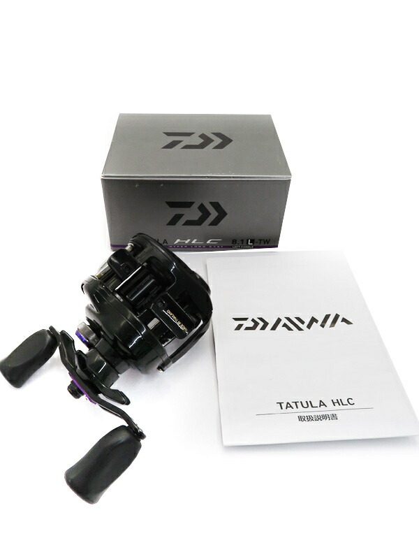 DAIWA】【TATULA】ダイワ『タトゥーラ HLC 8.1L-TW LH ベイトリール 左
