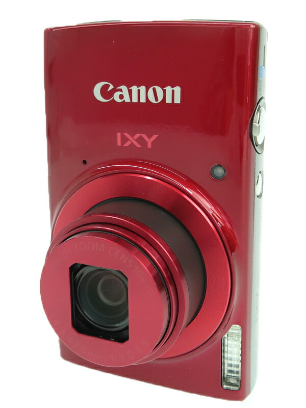 Canon】キヤノン『IXY 190』IXY190 レッド 2000万画素 光学10倍 2.7型