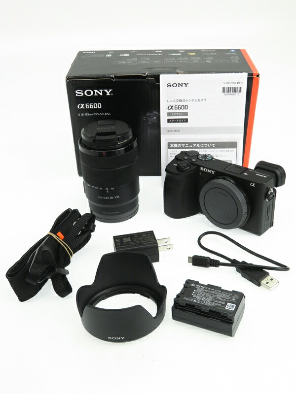 SONY】ソニー『α6600 高倍率ズームレンズキット』ILCE-6600M ミラー