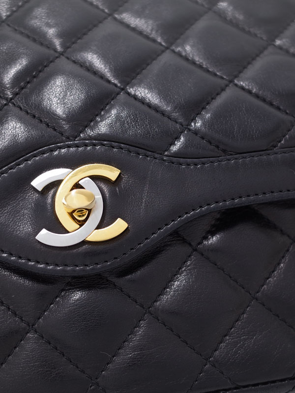 CHANEL】【ゴールド/シルバー金具】【Wフラップ】【パリ限定】シャネル