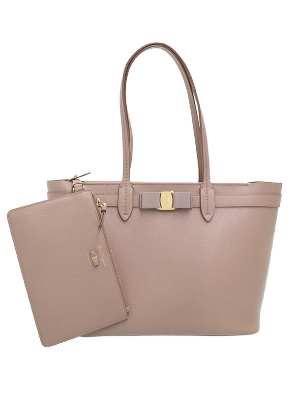 Salvatore Ferragamo】フェラガモ『ヴァラ リボン トートバッグ』21