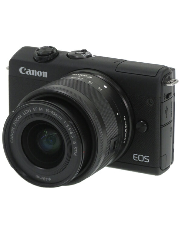 Canon】キヤノン『EOS M200 EF-M15-45 IS STM レンズキット ブラック