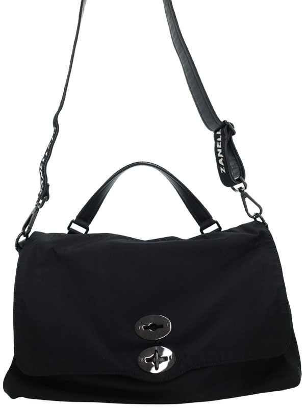 ZANELLATO】ザネラート『ロゴマニア ポスティーナL 2WAYハンドバッグ
