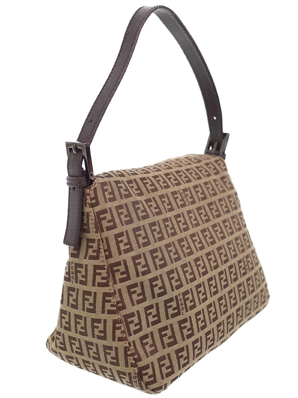 FENDI】フェンディ『ズッキーノ柄 セミショルダーバッグ』レディース 1