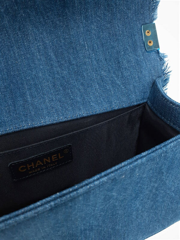 CHANEL】シャネル『ボーイシャネル デニム パッチワーク チェーン