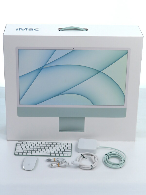 Apple】【カスタム】アップル『24インチ iMac 2021 M1 8コア/8コア 8GB