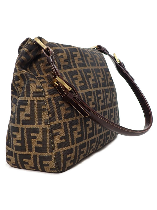 FENDI】フェンディ『ズッカ柄 セミショルダーバッグ』26435 レディース