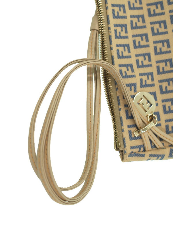 FENDI】フェンディ『ズッキーノ柄 ミニポーチ』8BR513 レディース