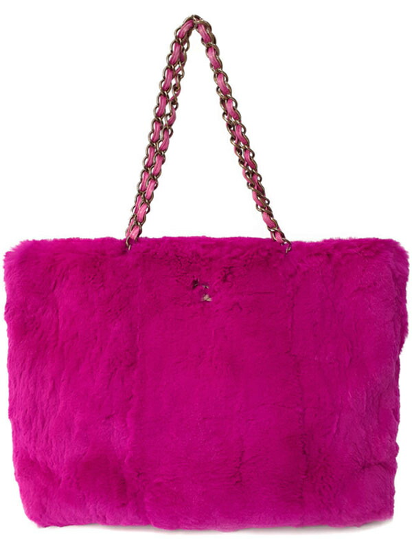 CHANEL】シャネル『ファー チェーントートバッグ』レディース 1週間