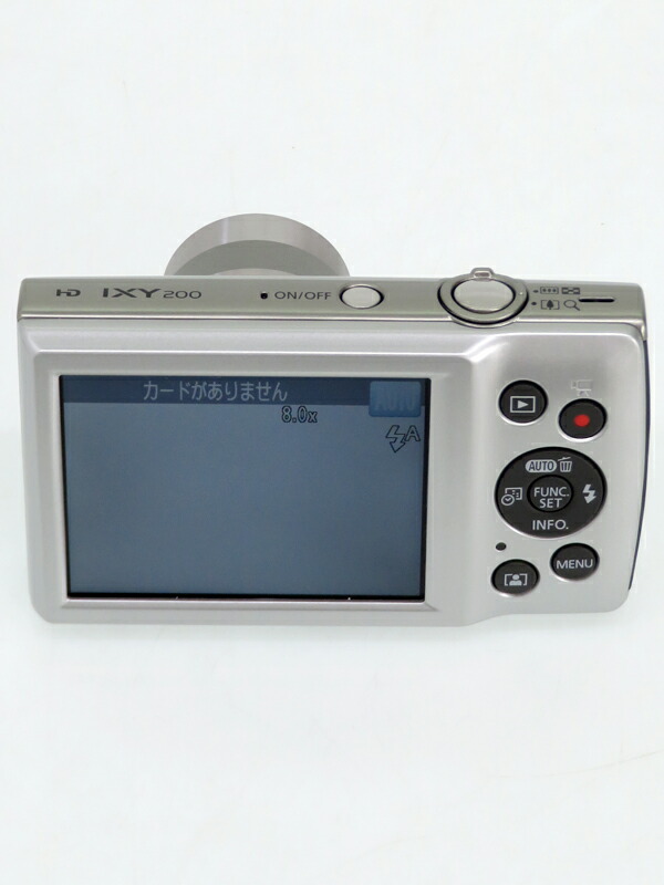 Canon】キヤノン『IXY 200 シルバー』IXY200(SL) 2017年2月発売