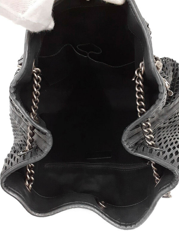 CHANEL】シャネル『メッシュ ココマーク チェーントートバッグ