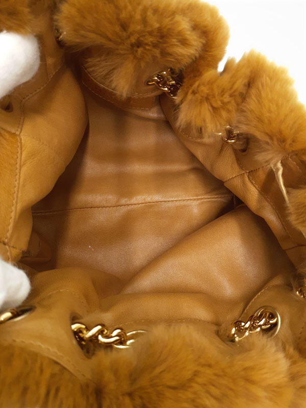 CHANEL】シャネル『ファー チェーンショルダーバッグ』レディース 1