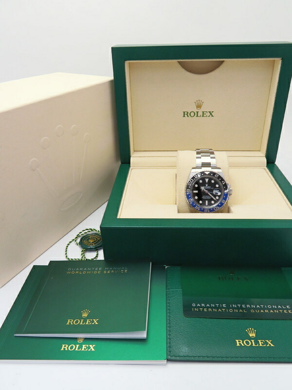 ROLEX】ロレックス『GMTマスター2 青×黒ベゼル』126710BLNR ランダム番