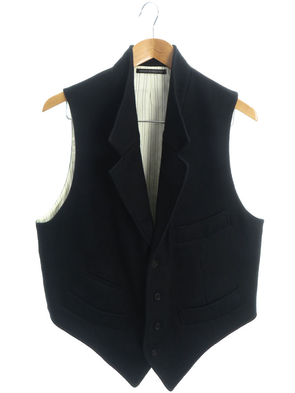 Yohji Yamamoto POUR HOMME】ヨウジヤマモト『ベスト size3』HE-V07