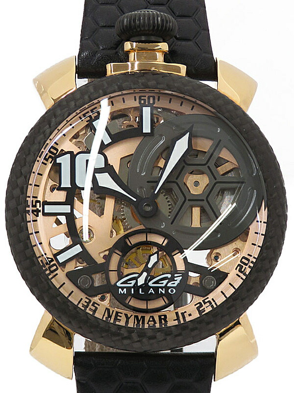 GaGa MILANO】ガガミラノ『マヌアーレ 48mm ネイマールモデル』5511.NJ