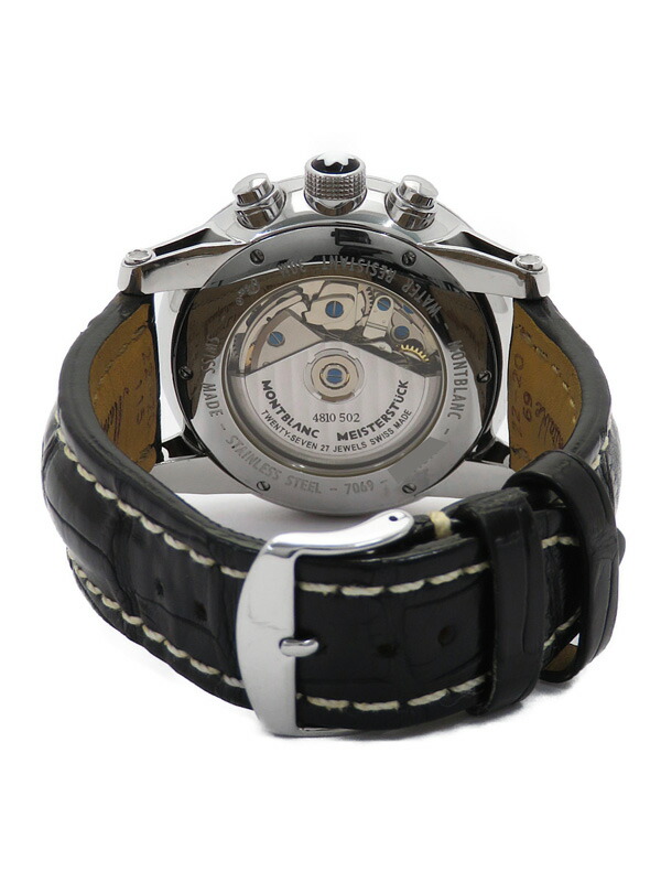 MONTBLANC】モンブラン『タイムウォーカー クロノグラフ』7069 メンズ