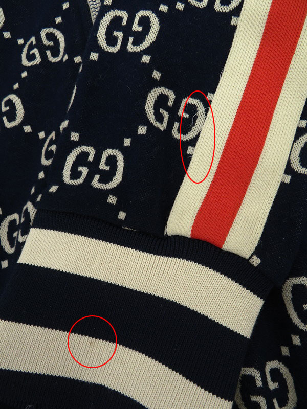 GUCCI】グッチ『GGジャカード コットンジャケット sizeXS』496919