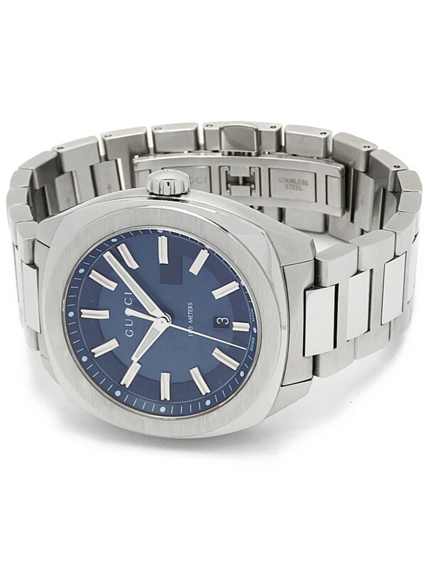 GUCCI】グッチ『GG2570』YA142303 メンズ クォーツ 1ヶ月保証【中古