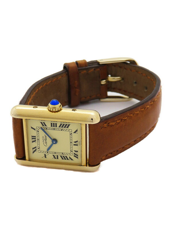 Cartier】カルティエ『マストタンク ヴェルメイユ SM』W1003153