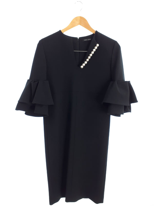 YOKO CHAN】ヨーコチャン『パールサックドレス size36』YCD-418-415