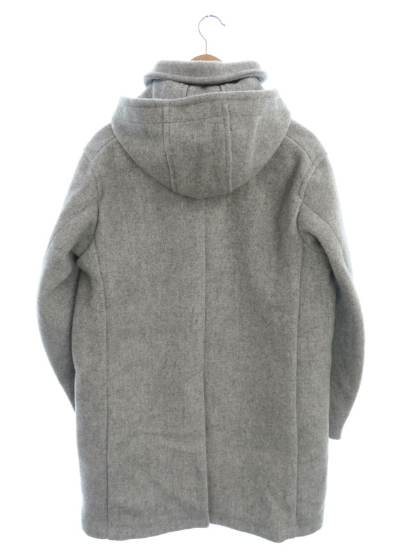 DANTON】【ウールモッサ フードシングルコート】【日本製】【アウター