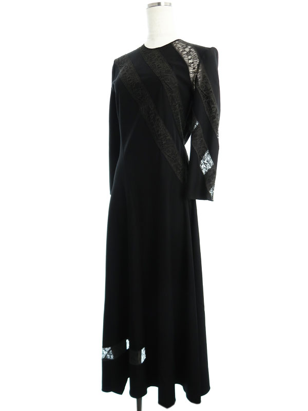 HERMES】【レース】【フランス製】エルメス『ドレス size34