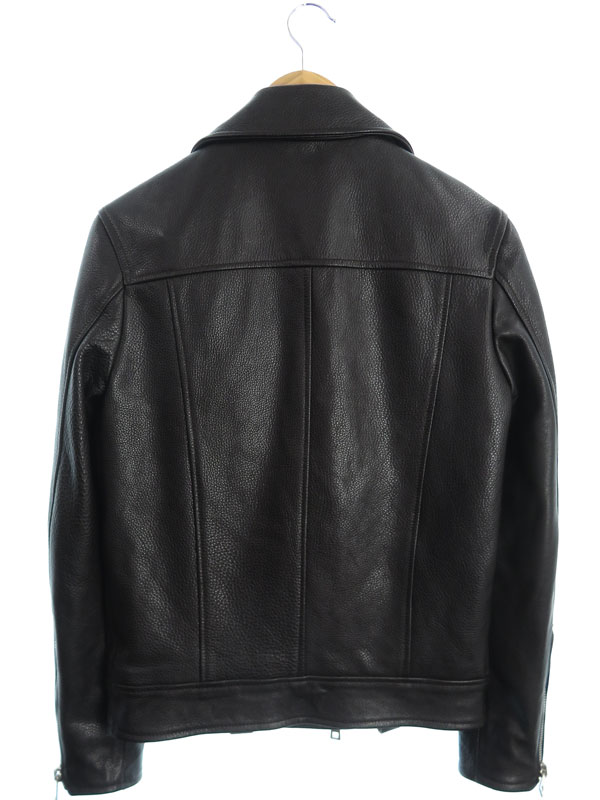 MUSHER】【イタリア製】【アウター】マーシャー『レザーライダース