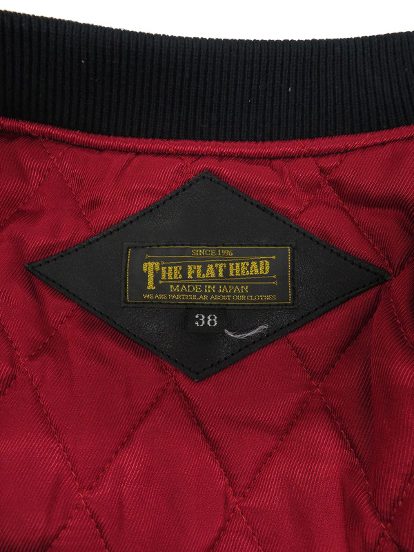 THE FLAT HEAD】ザフラットヘッド『スタジャン size38』STJ-63A メンズ