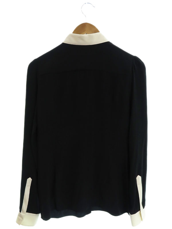 Dolce＆Gabbana】ドルチェアンドガッバーナ『シルク 長袖ブラウス