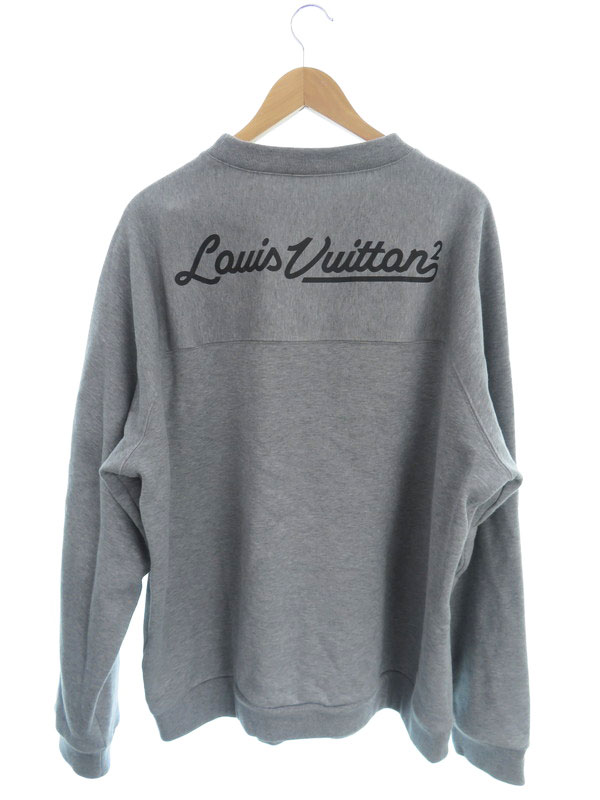 LOUIS VUITTON】ルイヴィトン『ロゴ NIGO 裏起毛 長袖スウェット