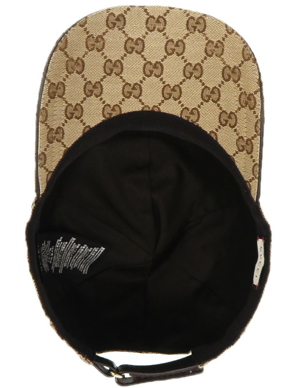 GUCCI】グッチ『オリジナルGGキャンバスベースボールキャップ sizeL
