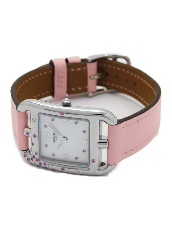 HERMES】エルメス『ケープコッド PM ダイヤ・ピンクサファイア』CC1