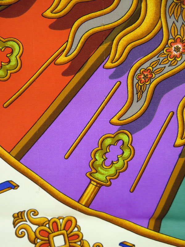 HERMES】エルメス『カレ90 今日一日を楽しむ CARPE DIEM』レディース