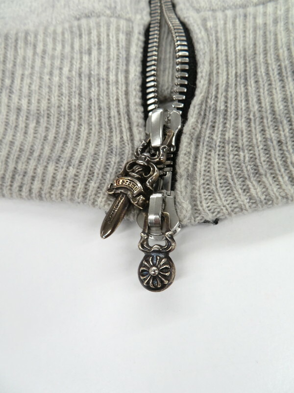 CHROME HEARTS】クロムハーツ『カシミヤ ジップアップパーカー