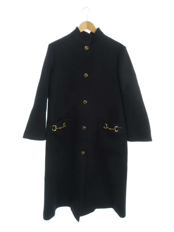 GUCCI】グッチ『GGボタン ロングコート size40』649291 Z8ANE 21AW